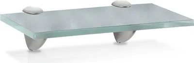 Immagine prodotto di Mensola in vetro Mensola a muro Mensola per bagno Mensola Mensola Mensola in vetro satinato 20x10 cm 8 mm