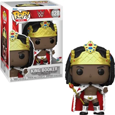 Produktbild von WWE - King Booker 128 Funko Pop! Vinyl Figur