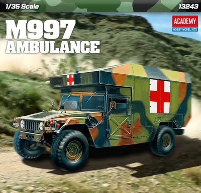Image de Kit de modélisme militaire 13243 - M997 MAXI AMBULANCE (1:35)