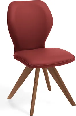 Produktbild von Niehoff Sitzmöbel Colorado Trend-Line Design-Stuhl Gestell Wild-Nussbaum - Leder