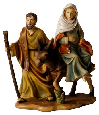 Produktbild von Krippenfigur Herbergssuche 18,5 cm
