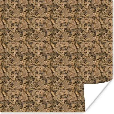 Produktbild von MuchoWow® Poster Muster - Struktur - Granit 100x100 cm - Babyzimmer