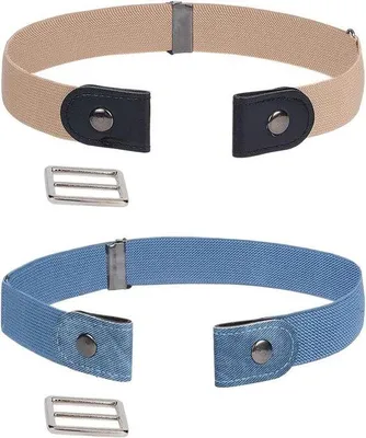 Immagine prodotto di Cinturini elasticizzati - Unisex - Cinturini larghi per jeans - 2 pezzi