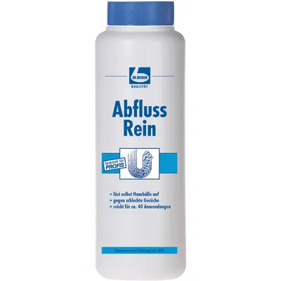 Produktbild von Dr. Becher Abfluss Rein 1kg geeignet für Abflüsse in Bad und Küche (1er Pack)