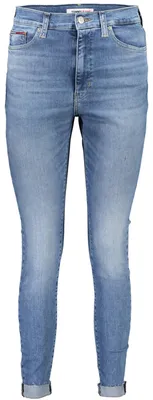 Produktbild von Jeans für Damen: Super Skinny Schnitt, Blau, Verwaschen, 5 Taschen