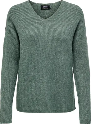 Image de Jack&Jones ONLCAMILLA V-NECK L/S PULLOVER KNT Laurel Wreath/MELANGE S
