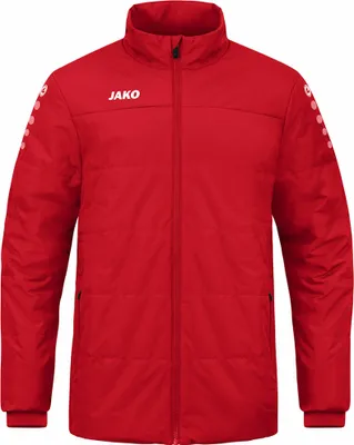 Image de JAKO Veste de coach unisexe Team, Couleur:rouge, Taille:M