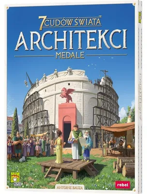Produktbild von Rebel Architekci 7 Cudów Świata Medale Rozszerzenie Gry Planszowej