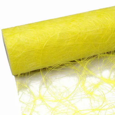 Obrázok produktu pre Sizoweb stôl pás Žltý 7,9 cm - 50 metrová rolka na stolovú dekoráciu