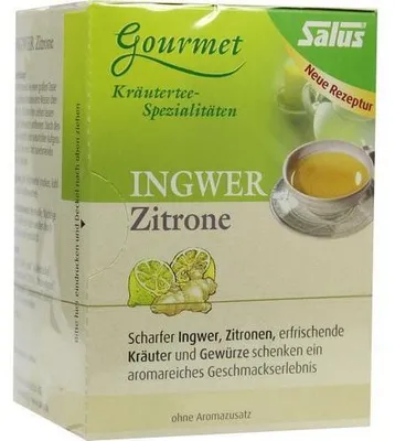 Produktbild von INGWER ZITRONE Tee Salus Filterbeutel
