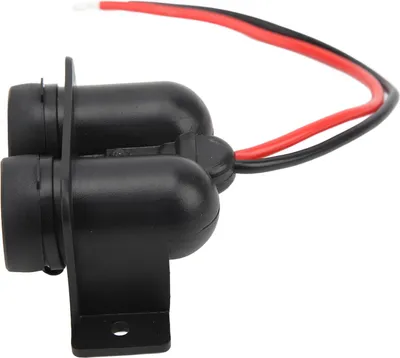 Zdjęcie produktu dla Gniazdo zapalniczki z podwójnym otworem i kablem 20 cm Wyjście 12V 120W 10A do samochodu Marine Truck ATV RV
