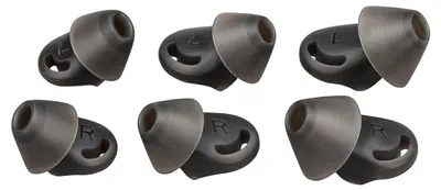 Image de HP Poly - Embouts pour casque Bluetooth - taille moyenne - Noir (paquet de 2)