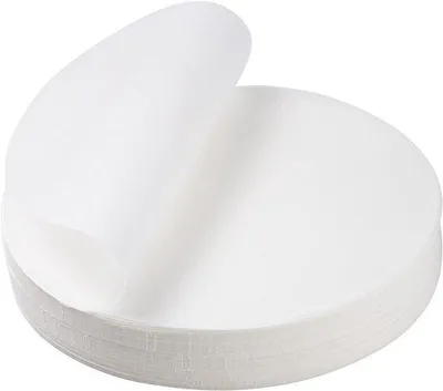 Produktbild von Bakpapier-Kreise, 15 cm Durchmesser, nicht klebend, 500 Stück – ideal für Burger und Fleischbällchen