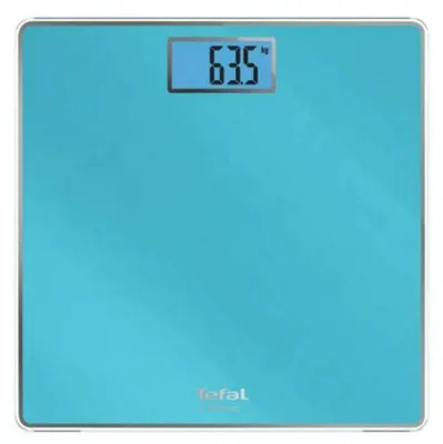 Produktbild von Tefal PP1503V0, Elektronische Personenwaage, 160 kg, 100 g, Blau, kg, Rechteck