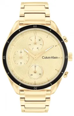 Immagine prodotto di Zegarek damski CALVIN KLEIN 25200173 złoty sportowy