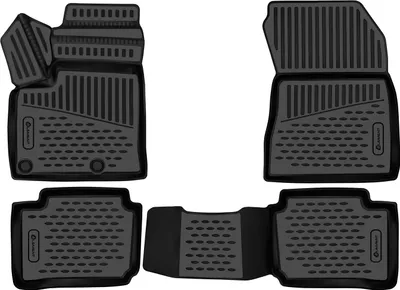 Image de ELEMENT Tapis de sol 3D en caoutchouc compatibles avec Nissan Qashqai à partir de 2024 Europe, électrique