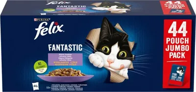 Produktbild von Purina Felix Adult Mięsne Smaki w Galaretce 44 x 85 g