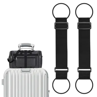 Immagine prodotto di Cinghie per bagagli – Cinghie in nylon per bagagli, elastici per valigie, regolabili e di design