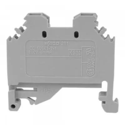 Obrázok produktu pre Wago 281-101, 6 mm, 42,5 mm, 32,5 mm, 800 V