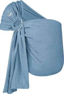 Produktbild von HOPPEDIZ Babytragetuch Ring-Sling ultraleicht Hamburg ocean