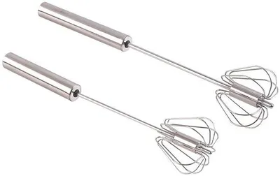 Produktbild von Zweiteiliger Eierklopper 30+26,5cm Edelstahl