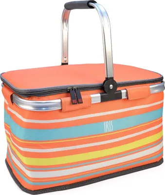 Image de IRIS Panier pique-nique été orange 20l
