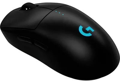 Immagine prodotto di Mouse da gioco PRO 2 LIGHTSPEED, nero, mouse da gioco senza fili ambidestro