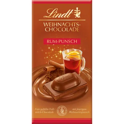 Zdjęcie produktu dla Czekolada Lindt Christmas Punch Chocolate Speciality 100g