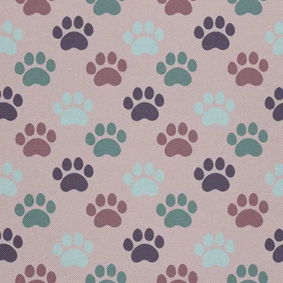 Immagine prodotto di OUTDOOR DECOSTOFFS OXFORD - Motivo zampe colorate 4