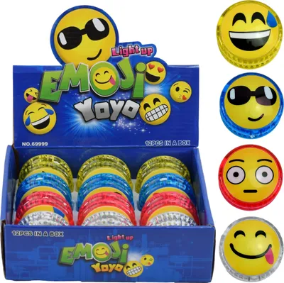 Produktbild von Lolex | Jojo Emoji - 4x5 Cm - 1 Stück - Leuchtend - Bunt