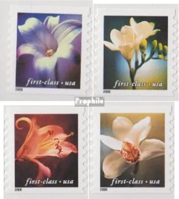 Produktbild von Briefmarken USA 2000 Mi 3395BC-3398BC (kompl.Ausg.) postfrisch Blumen