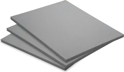 Image de Plaque de silicate de calcium, résistante à la chaleur jusqu'à 1 000 °C - Plaques isolantes - Plaques CaSi pour climatisation - Lot de 3 pièces - 500 x 300 x 20 mm - Faible conductivité thermique - Plaque isolante