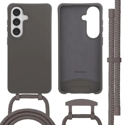 Productafbeelding van imoshion Color Backcover met afneembaar koord met MagSafe voor de Samsung Galaxy S26 - Black Coffee