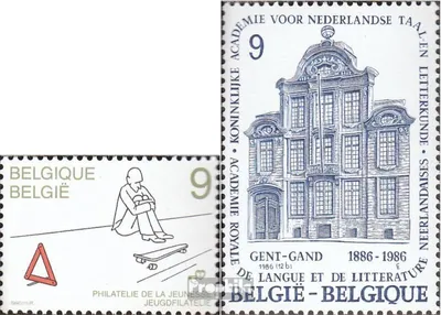 Produktbild von Briefmarken Belgien 1986 Mi 2276,2281 (kompl.Ausg.) postfrisch Jugendphilatelie