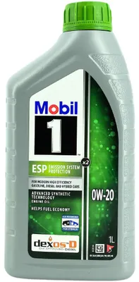 Produktbild von Mobil 1 ESP X2 0W-20 1 Liter (157783)