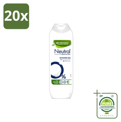 Produktbild von 20 x Neutral Duschgel Parfumfrei - 250 ml - Großpackung - 20 Stücke