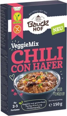 Produktbild von Bauckhof VeggieMix Chili con Hafer glutenfrei -- 150g