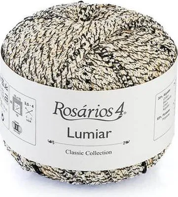 Produktbild von Rosarios 4 Lumiar Fantasiegarn 07 Schokolade - Ideal für Tweed-Designs & Accessoires