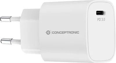 Immagine prodotto di CONCEPTRONIC Caricabatterie 1Port USB-C 20WPD3.0 Desk ws