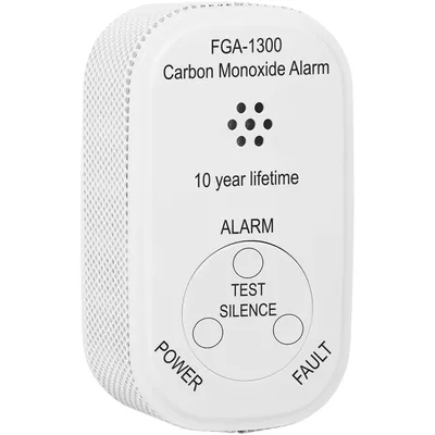 Produktbild von Smartwares FGA-1300 Karbon Monoxid Alarm, Kohlenstoffmonoxid, Elektrochemischer Detektor, Haus, Büro, Kabellos, 85 dB, 10 Jahr(e)