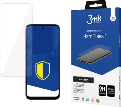 Zdjęcie produktu dla 3MK Szkło hartowane na Motorola Moto G45 5G - HardGlass, Moto, G45 5G, Odporny na zadrapania, Przeciw zderzeniom, Odporny na uderzenia, 1 szt.