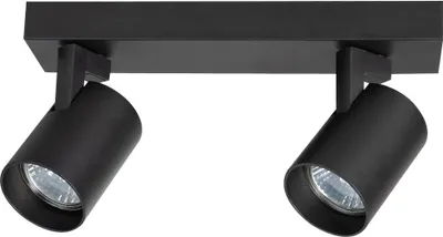 Immagine prodotto di Faretto da soffitto Milagro VOLF 2xGU10 nero alluminio IP20