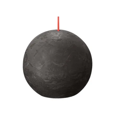 Immagine prodotto di Candela a sfera rustica Bolsius Grigio Tempestoso 76 mm