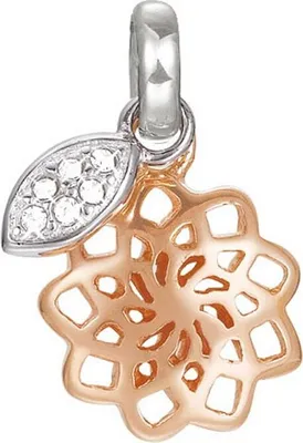 Produktbild von Esprit Anhänger Charms Bead Edelstahl Rosé JW50245 Zirkonia ESCH01608D000