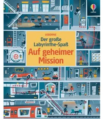 Zdjęcie produktu dla Der große Labyrinthe-Spaß: Auf geheimer Mission