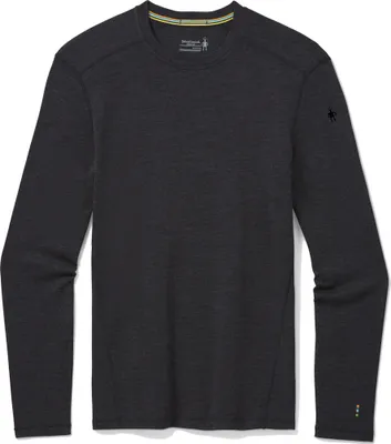 Produktbild von Smartwool Men's Merino 25" Baselayer Crew charcoal heather XL