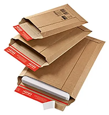 Produktbild von ColomPac Versandtasche, aus brauner Wellpappe, DIN A4