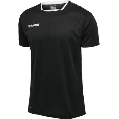 Produktbild von hummel Kids hmlAuthentic Poly T-Shirt, Black, Size 140