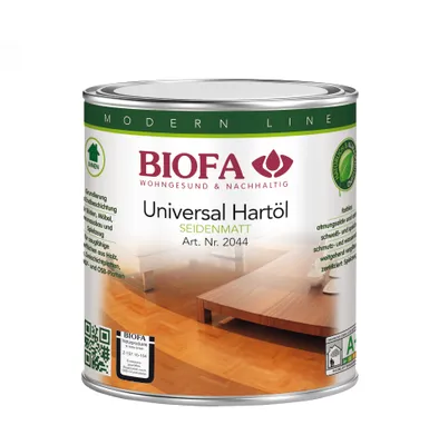 Produktbild von BIOFA Universal Hartöl, seidenmatt - 0,375 l