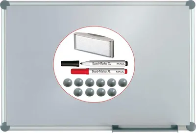 Produktbild von MAUL Whiteboard MAULpro 60 x 90 cm silber